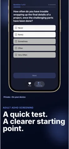 ADHD Test & Mood Tracker